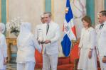 Embajadores de ocho países presentan credenciales al presidente Luis Abinader