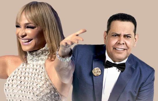 Yolandita Monge y Fernando Villalona en una noche romántica para las madres