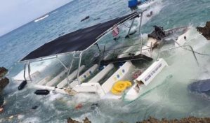 Armada investiga incendio de lancha en Bayahíbe