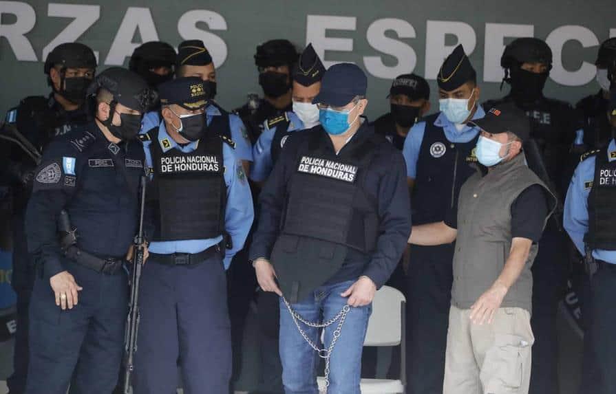 EE.UU. inicia proceso formal por narcotráfico contra expresidente de Honduras