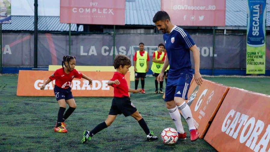 Aquí lo que hizo David Villa en el DV7 Complex