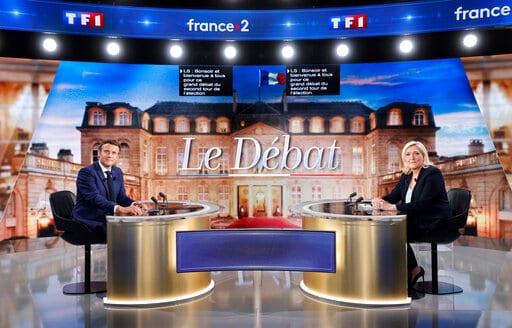 Emmanuel Macron encabeza sondeos en Francia, Le Pen le pisa talones