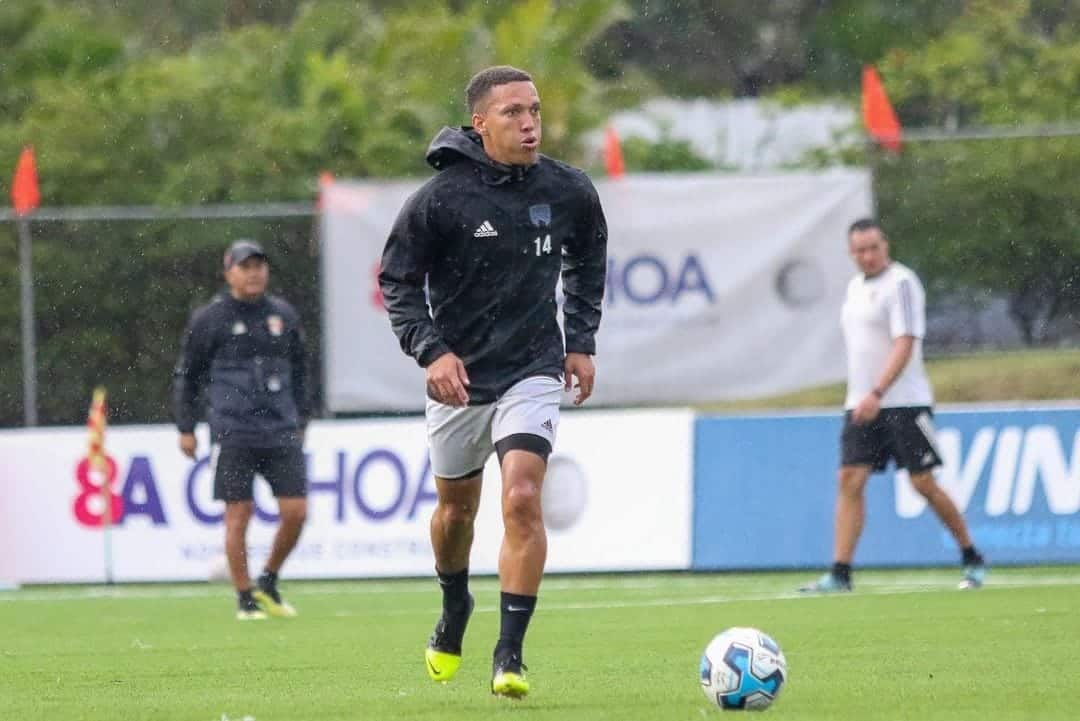 Juan Carlos López, del onceno Cibao FC, en la versión 2022 de la LDF.
