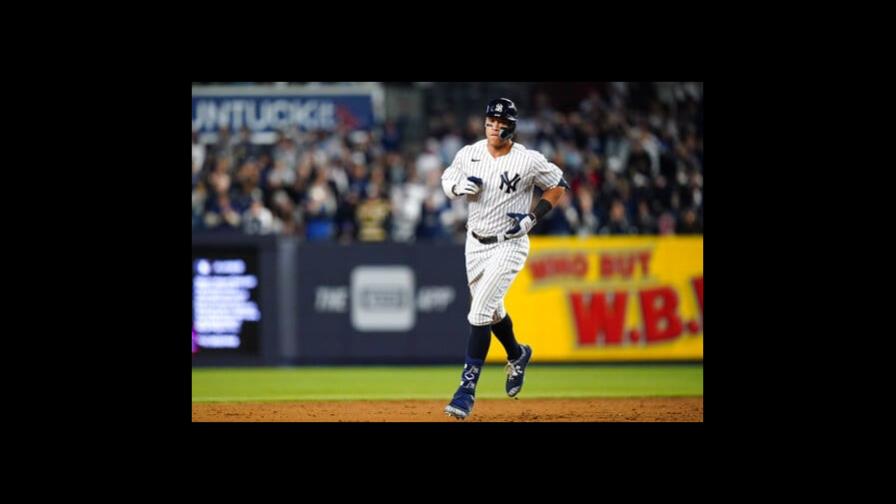 Con dos jonrones de Aaron Judge, Yanquis supera 4-1 a Guardianes