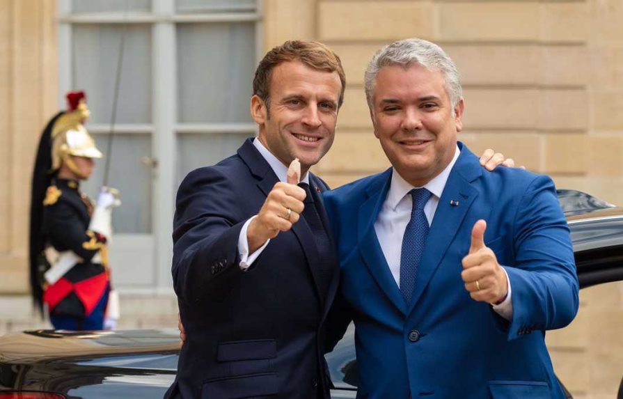 Duque felicita a Macron por su reelección, con quien espera seguir trabajando