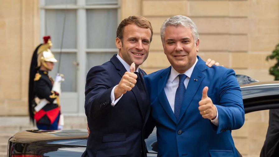 Duque felicita a Macron por su reelección, con quien espera seguir trabajando