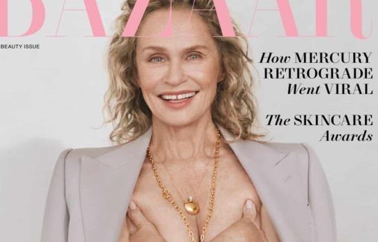 La legendaria actriz de 78 años que posó en topless para una revista
