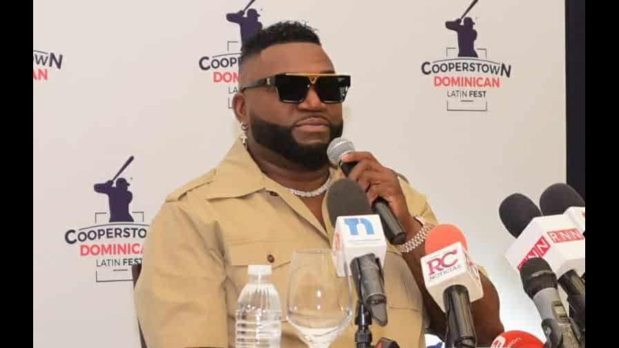 Con gran fiesta gratis: así celebrará David Ortiz su ingreso al Salón de la Fama