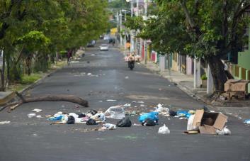Joven herido en la cabeza y diversas actividades afectadas por la huelga en el Cibao