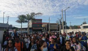 Confusión en estación de Metro de Santo Domingo por fuerte olor a humo