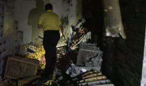 Conato de incendio en Supermercados Bravo de la Churchill