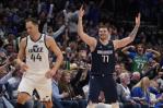 Doncic anota 33 puntos, los Mavericks  ganan al Jazz y lideran serie