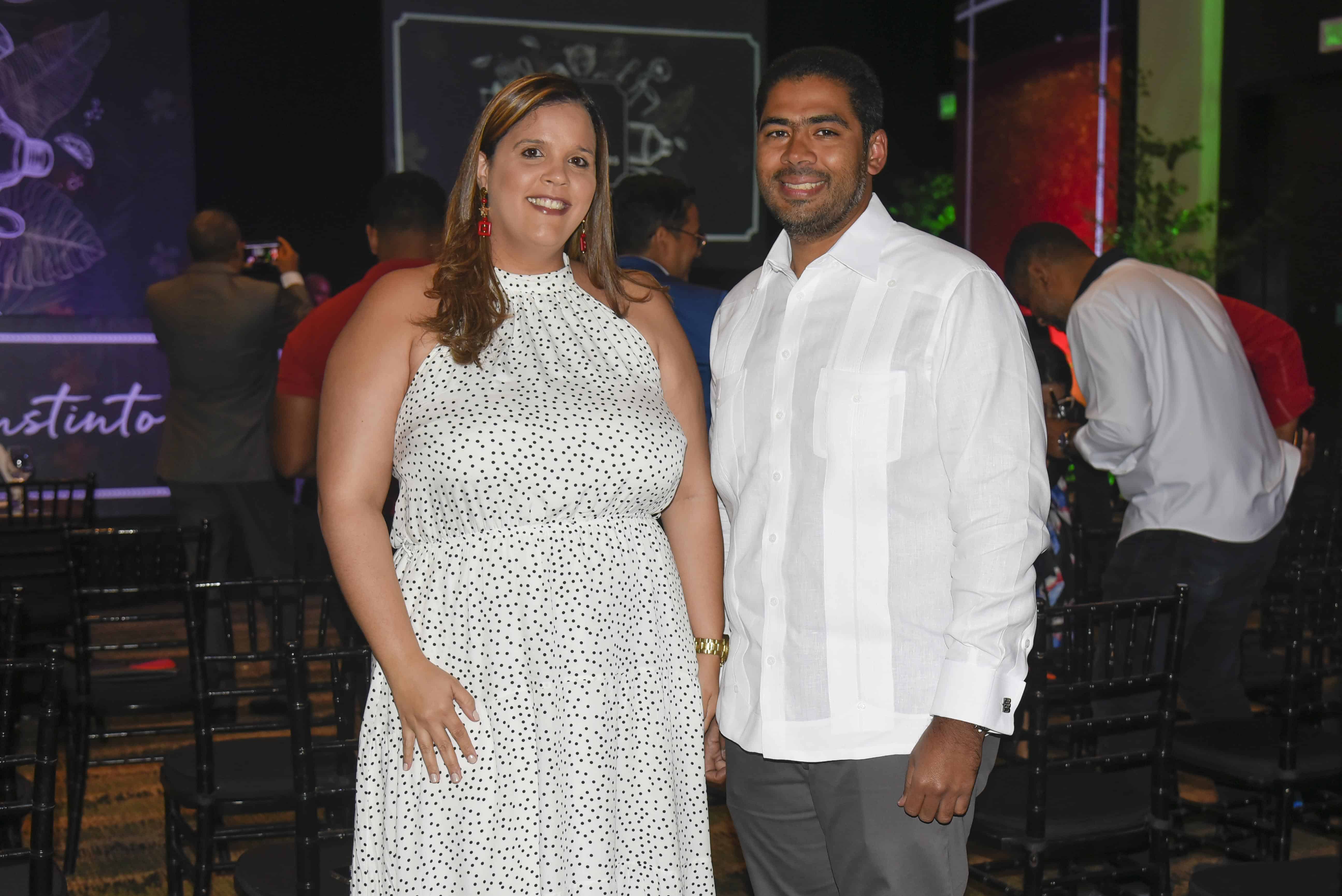 Rosa Peña y Giancarlo Ricardo.