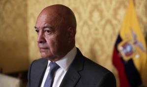 Renunció ministro de Defensa de Ecuador en medio de azote del narcotráfico