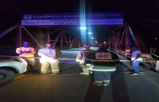 Cierran paso vehicular por la carretera Montellano-Sosúa por falla estructural de un puente