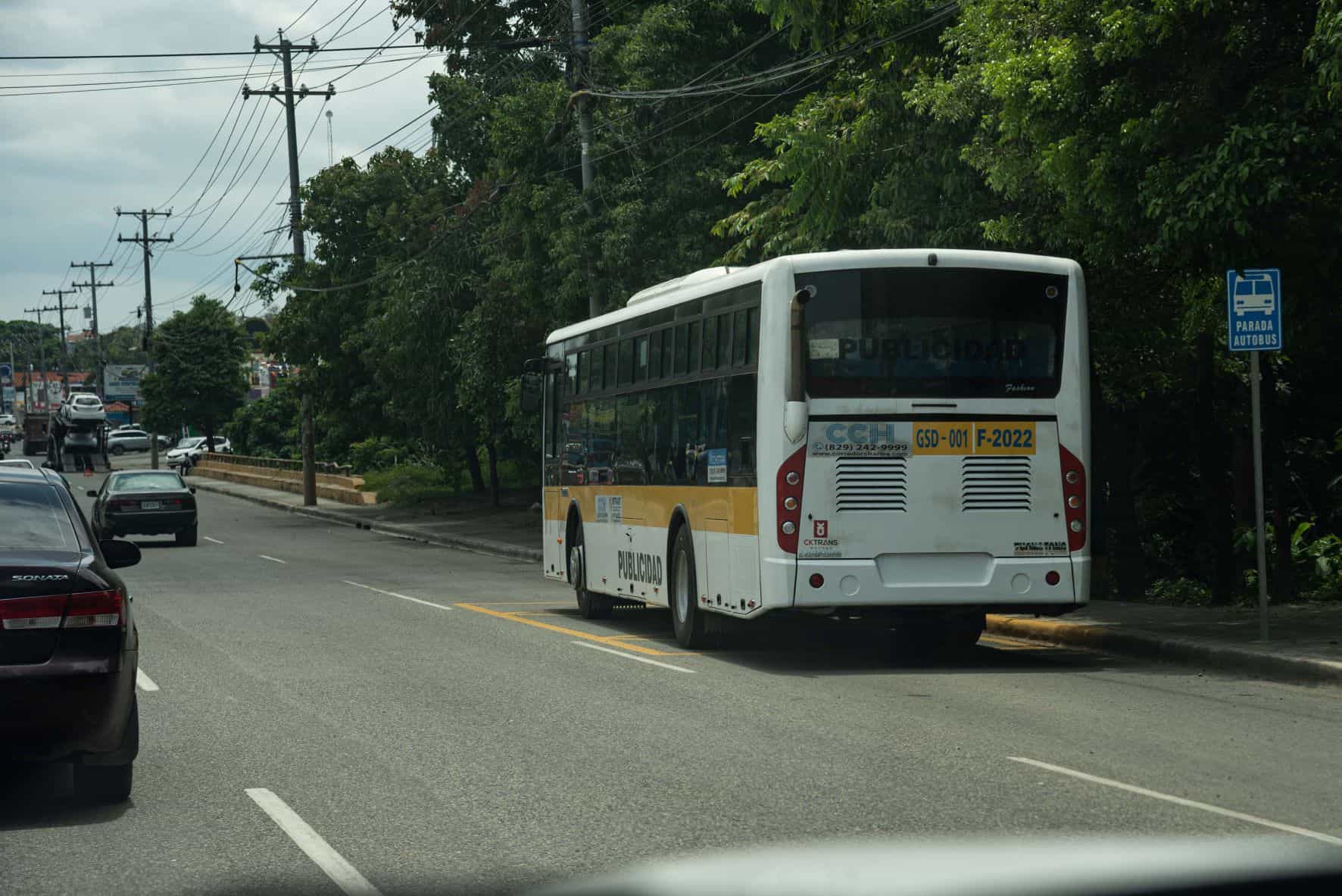 Los pasajeros no son exclusivos de los autobuses del corredor 