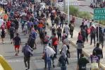 Desafiando políticas de EE.UU., migrantes persisten en su objetivo desde el sur de México Desafiando políticas de EE.UU., migrantes persisten en su objetivo desde el sur de México