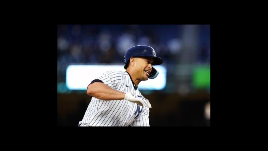 Stanton llega a 350 jonrones; Yanquis se imponen Stanton llega a 350 jonrones; Yanquis se imponen