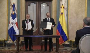 RD y Colombia acuerdan cooperación en comercio, hidrocarburos, deportes y migración