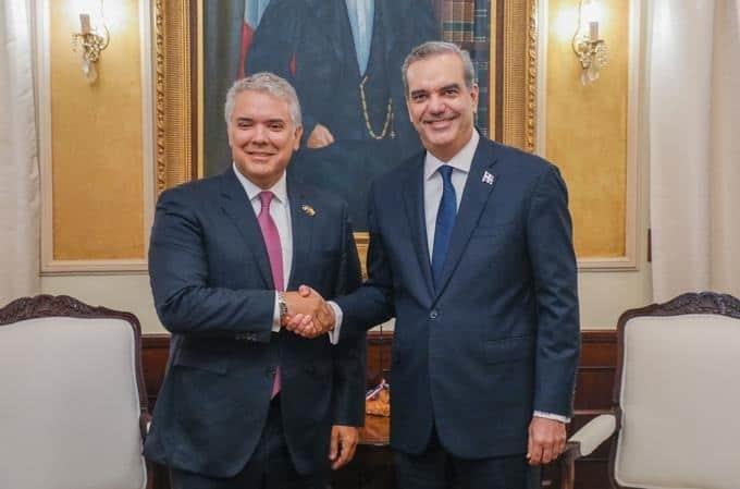 Presidentes de RD y Colombia firman declaración conjunta para el fortalecimiento de los lazos de amistad