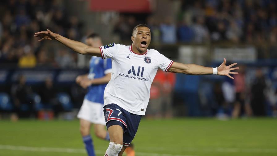 El campeón París SG empata en Estrasburgo a pesar de Mbappé