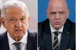 Presidente de México habla de Mundial de fútbol 2026 con Infantino