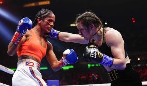 Taylor supera a Serrano en hito del boxeo de mujeres