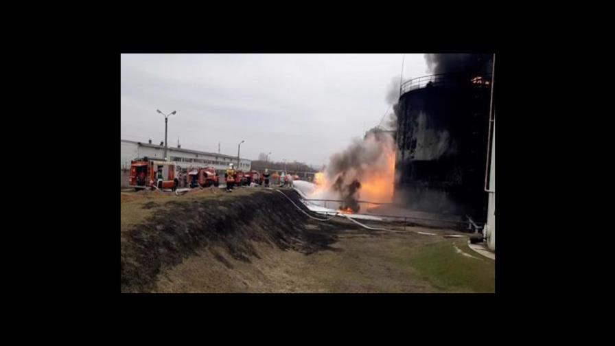 Incendio en instalaciones del Ministerio de Defensa de Rusia en Bélgorod