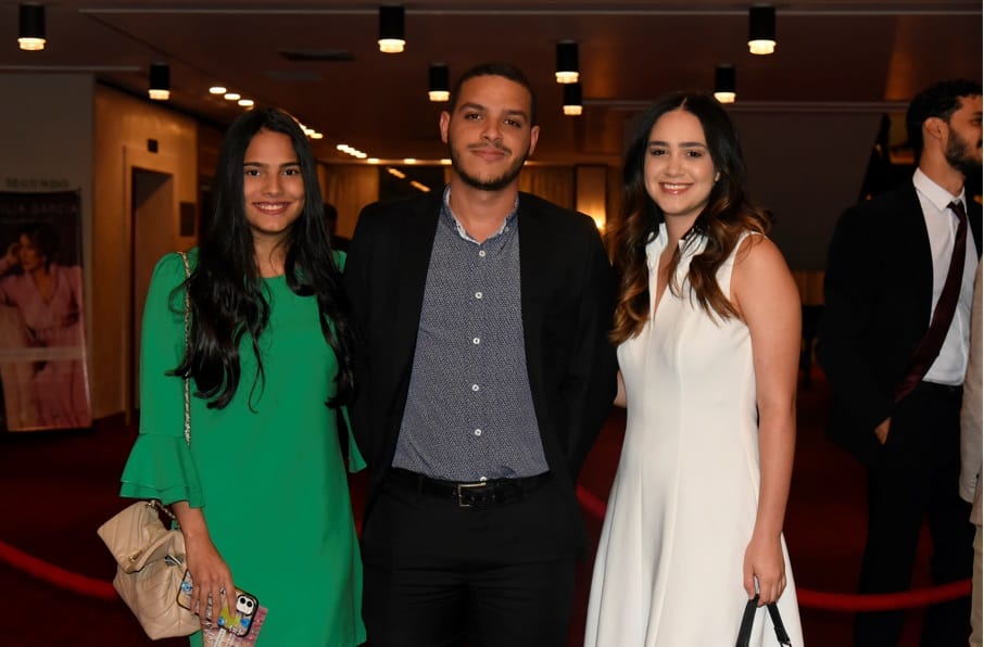 Josmi Ovalles, Iván Guerrero y Deyme Carbuccia. 