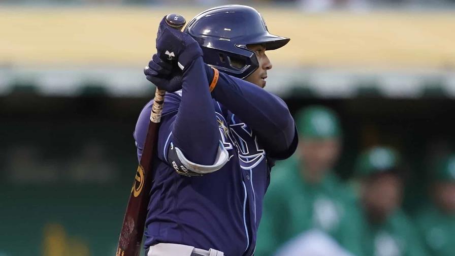 VÍDEO | Tres hits de Margot; Díaz jonronea y los Rays derrotan a los Atléticos 