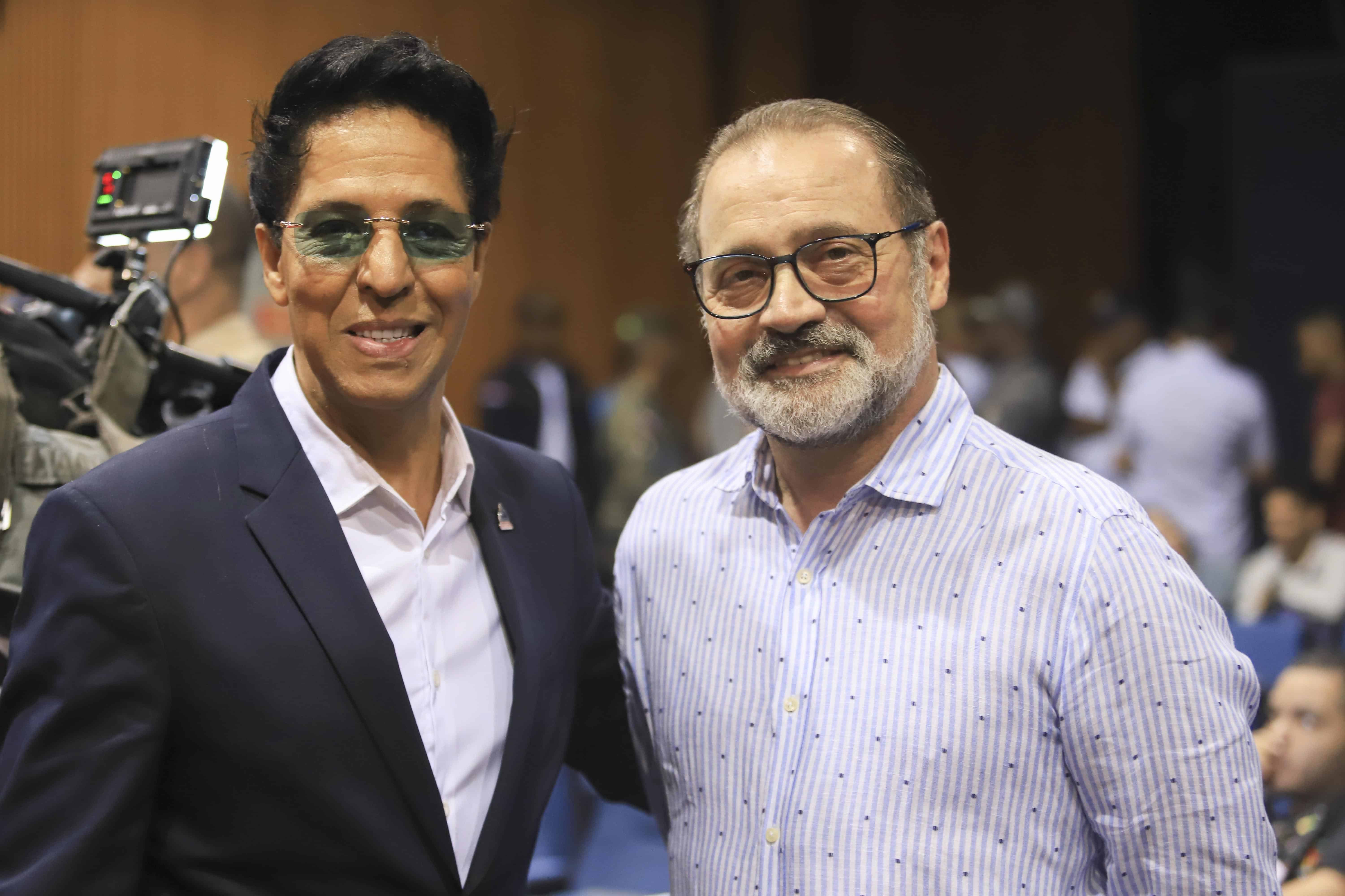Bonny Cepeda  y Mario Lebrón. 