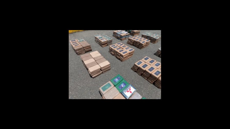 Panamá incauta 1,273 paquetes de droga con destino a Europa