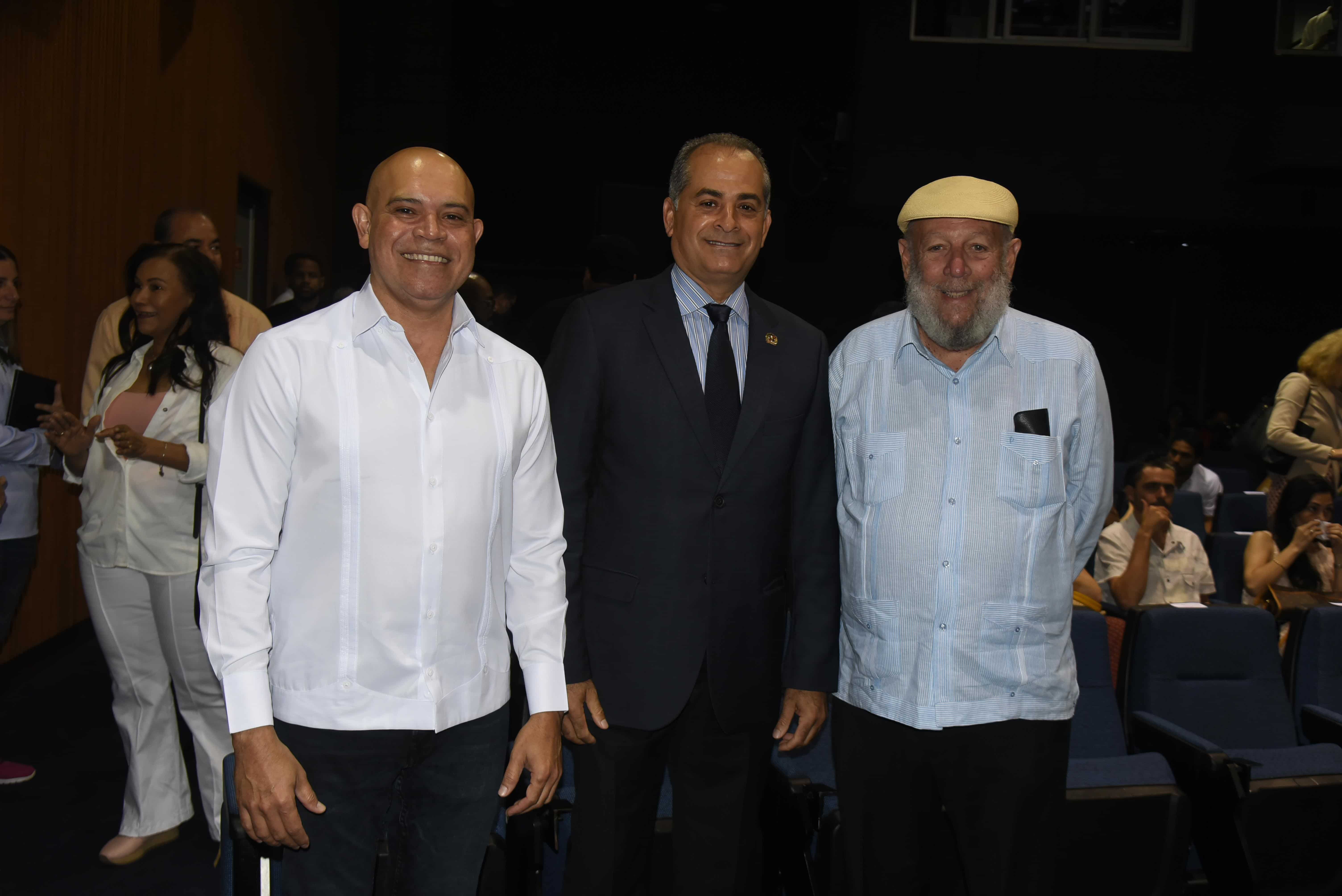 Amaury Sánchez, Luis Felipe Cartagena y  Freddy Ginebra