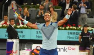Rafael Nadal regresa con victoria en Madrid tras lesi&oacute;n