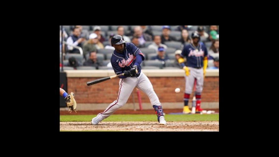 Los Bravos de Atlanta vencen a los Mets con hit de Adam Duvall