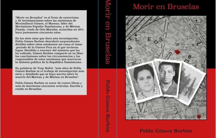 “Morir en Bruselas”, de Pablo Gómez, título más vendido en la Feria del Libro 2022