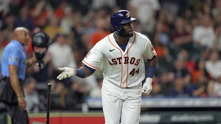 Yordan Álvarez un bate que marca el éxito de los Astros