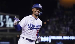 V&Iacute;DEO | Betts, Freeman gu&iacute;an a Dodgers a otro triunfo sobre Gigantes