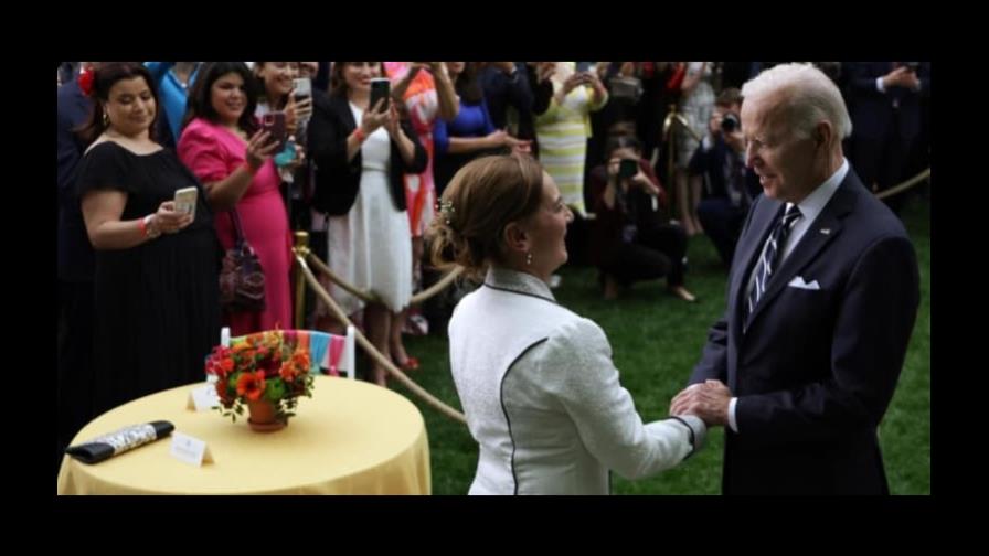 Biden celebra el Cinco de Mayo con la esposa de López Obrador como invitada