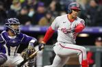 Soto llega a seis jonrones en el revés de los Nacionales en Colorado