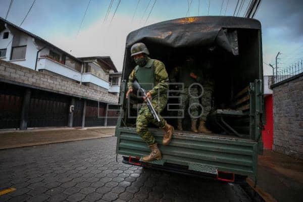 Casi 20,000 operativos en cinco días de estado de excepción focalizado en Ecuador