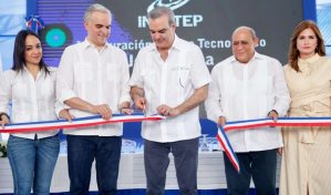 Gobierno entrega centro tecnol&oacute;gico del Infotep en Mejoramiento Social