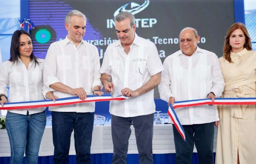 Gobierno entrega centro tecnológico del Infotep en Mejoramiento Social