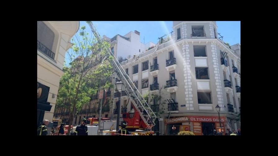 18 heridos y dos desaparecidos por la explosión de un edificio en Madrid