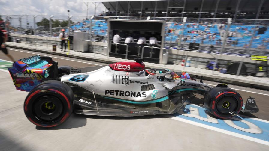 Russell y Mercedes toman la delantera en primeros ensayos del GP de Miami