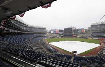 Posponen nuevamente juego de Rangers y Yanquis por lluvia