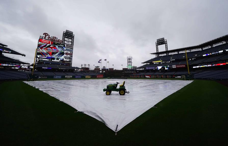 Filis y Mets jugarán otro día; fue pospuesto por lluvia