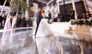 Camila canta en el primer baile de la boda de Francisca y Francesco Zampogna