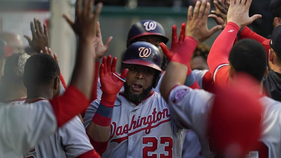 VÍDEO | Nelson Cruz la sacó en fiesta de jonrones de los Nacionales