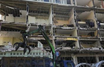 Los rescatistas trabajan a contrarreloj tras explosion de hotel en Cuba
